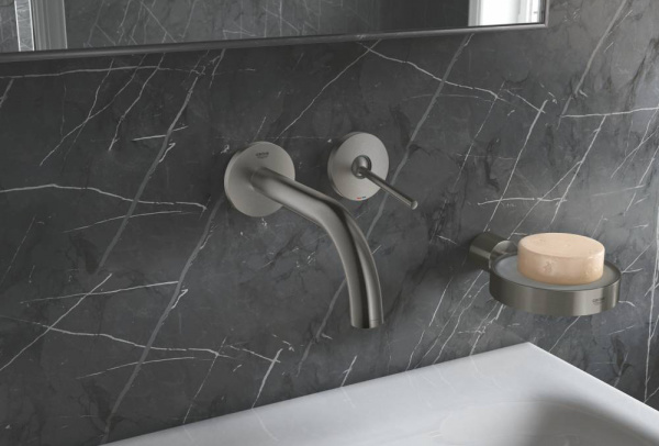 Фото смеситель для кухни grohe atrio new joy 19287al3, цвет: графит матовый