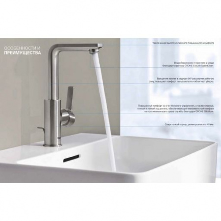 Фото смеситель для раковины grohe lineare 23296001