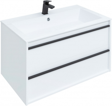 Фото тумба под раковину aquanet lino 90 см 253904