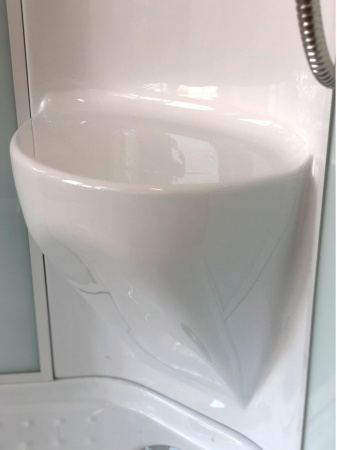 Фото душевая кабина royal bath нк rb100hk6-wt 100x100 см