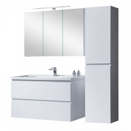 Фото тумба с раковиной orans 100 см bc-4023w 1000