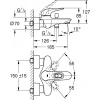 Фото смеситель для ванны grohe eurostyle new 33591ls3