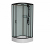Душевая кабина Frank F409/1 Black  90x90 см 139009