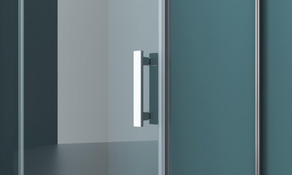 Фото душевое ограждение belbagno kraft-a-12-90-c-cr-r 90x90 см