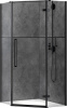 Душевое ограждение Abber Ewiges Wasser AG05100B 100х100 см (Распродажа)