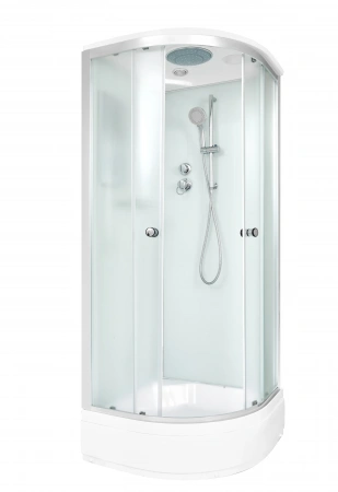 Фото душевая кабина dto 80x80 см d278sel с электрикой