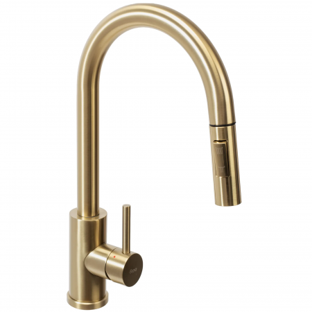 Фото смеситель для кухни rea fresh gold mat rea-b9148