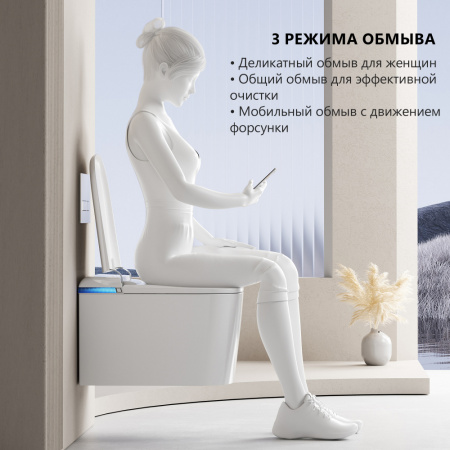 Фото унитаз с инсталляцией abber rechteck ac1216s-ac0101p2