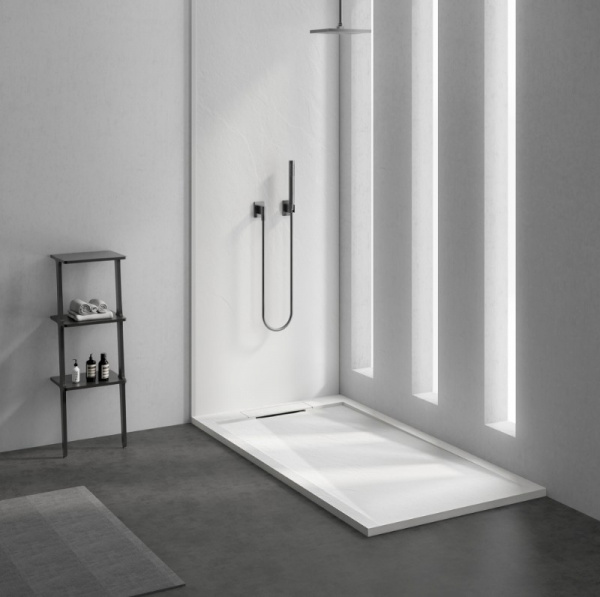 Фото поддон из искуственного камня esbano luxe 110x90 см esp-lx119w