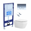Унитаз с инсталляцией Акватек Лея SET AQUATEK ЛЕЯ cm-018 4в1