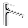 Фото смеситель для кухонной мойки hansgrohe zesis 74804000