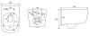 Фото унитаз подвесной esbano garant esupgaraw