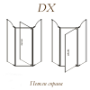 Фото душевое ограждение migliore diadema penta 90x90 см 24162