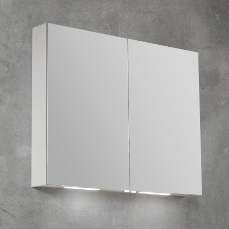Фото зеркальный шкаф belbagno 80 см spc-2a-dl-bl-800