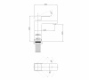 Фото смеситель для раковины abber daheim af8210g