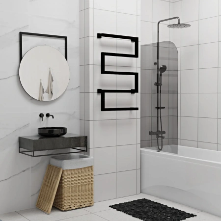 Фото электрический полотенцесушитель indigo sparta 70/40 dgs70-40brrt