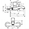 Фото смеситель для ванны hansgrohe metropol classic 31340090_otu