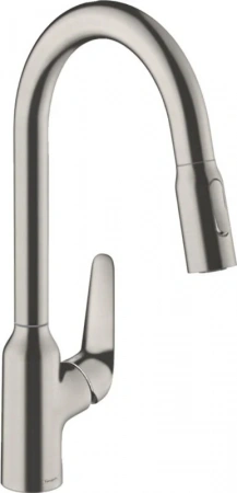 Фото смеситель для кухонной мойки hansgrohe focus 71800800