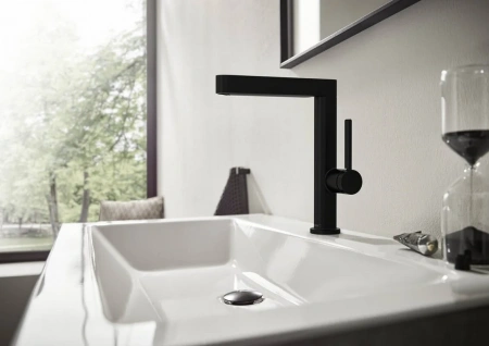 Фото смеситель для раковины hansgrohe finoris 76060670