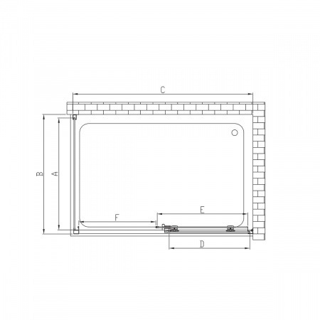 Фото душевое ограждение vincea soft 100x160 см  vsr-3so1016cl