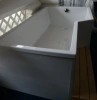 Фото акриловая ванна jacob delafon bain douche neo 180x90 см e6d004r-00