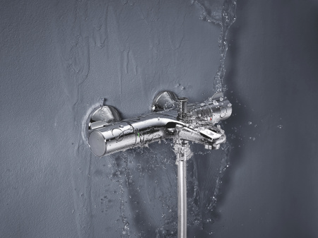 Фото термостатический смеситель для ванны grohe grohtherm 800 34567000