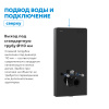 Фото инсталляция для унитазов abber ac0107mb