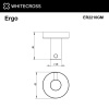 Фото крючок whitecross ergo er2210gm, цвет: оружейная сталь