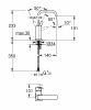 Фото смеситель для раковины grohe allure 23076000