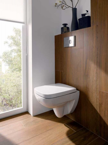 Фото унитаз подвесной geberit renova compact 48 см 206145000