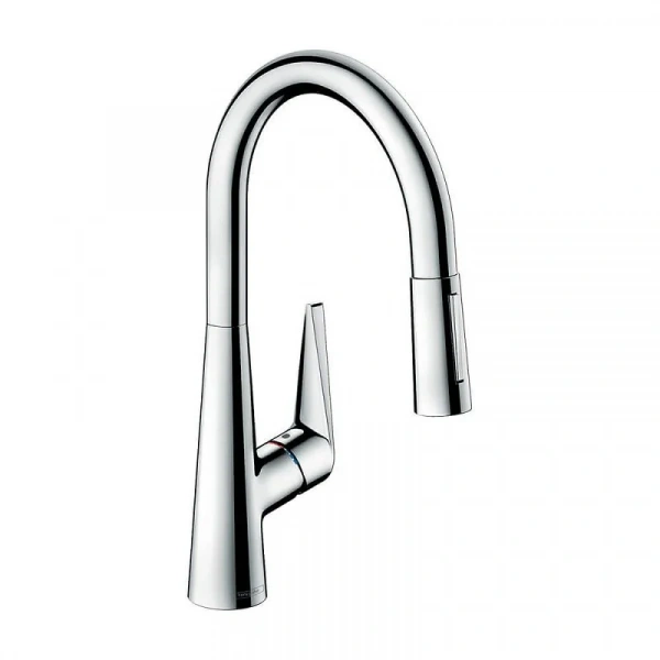 Фото смеситель для кухонной мойки hansgrohe talis 72817000