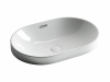 Раковина встраиваемая Ceramicanova Element 60 см, цвет: белый CN5020