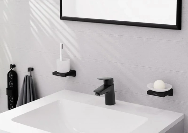 Фото смеситель для раковины hansgrohe logis 71170670