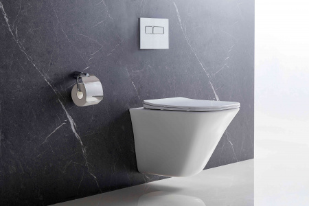 Фото унитаз подвесной belbagno marmi bb052chr