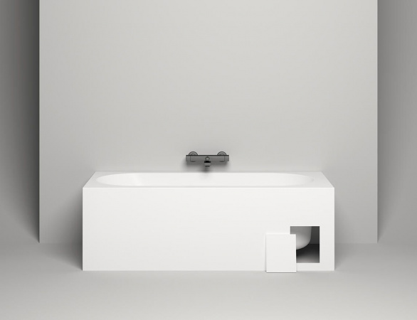 Фото ванна из искусственного камня salini ornella 170x70 см 102313g глянцевая