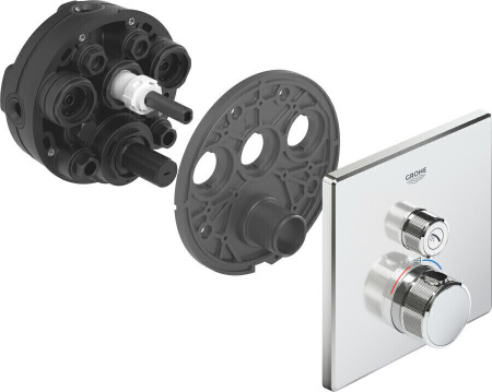 Фото термостатический смеситель для душа grohe grohtherm smartcontrol 29123000