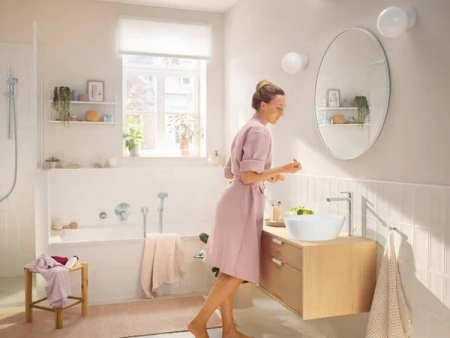 Фото смеситель для душа hansgrohe rebris s 72466000