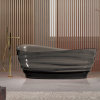 Ванна из полиэфирной смолы Abber Kristall AT9709Onyx 170x88 см