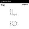 Фото крючок whitecross ergo er2215nib, цвет: никель брашированный