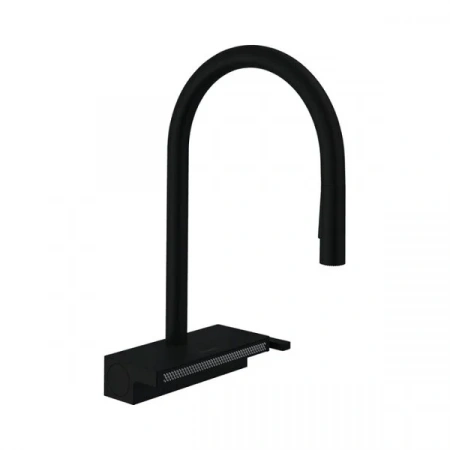 Фото смеситель для кухонной мойки hansgrohe aquno select 73837670
