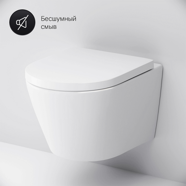 Фото унитаз подвесной am.pm sense c741701sc
