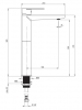 Фото смеситель для раковины deante alpinia bga_021k