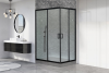 Фото душевое ограждение royal bath hpd rb8120hpd-c-bl 120x80 см