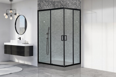 Фото душевое ограждение royal bath hpd rb8120hpd-c-bl 120x80 см