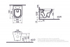 Фото подвесной унитаз vitra zentrum round 7786b003-0075