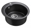 Фото кухонная мойка paulmark gelegen 48 см pm404800-bl