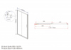 Фото душевая дверь vincea garda 115 см vds-1g115ch
