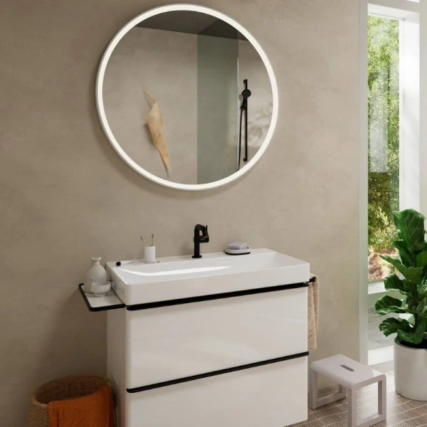 Фото смеситель для раковины hansgrohe tecturis s 73320670