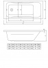 Фото акриловая ванна c-bath muse 170x80 см cbq011001