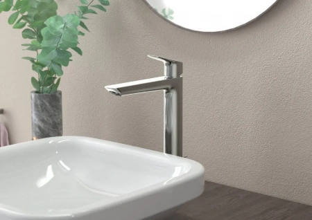 Фото смеситель для раковины hansgrohe logis fine 71257000